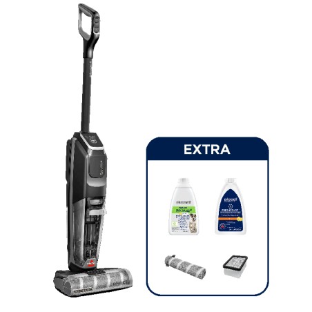 BISSELL CrossWave OmniForce Edge Pro 4000N Vacuum Cleaner - Ultimate 2-in-1 Cleaning Power for Homes!